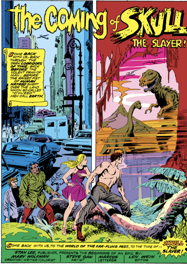 SKULL THE SLAYER 1 8 1975 1976 Earth s Mightiest Blog
