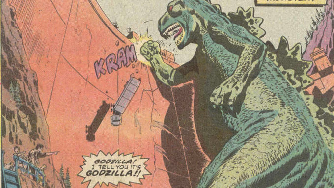 Godzilla by John Byrne