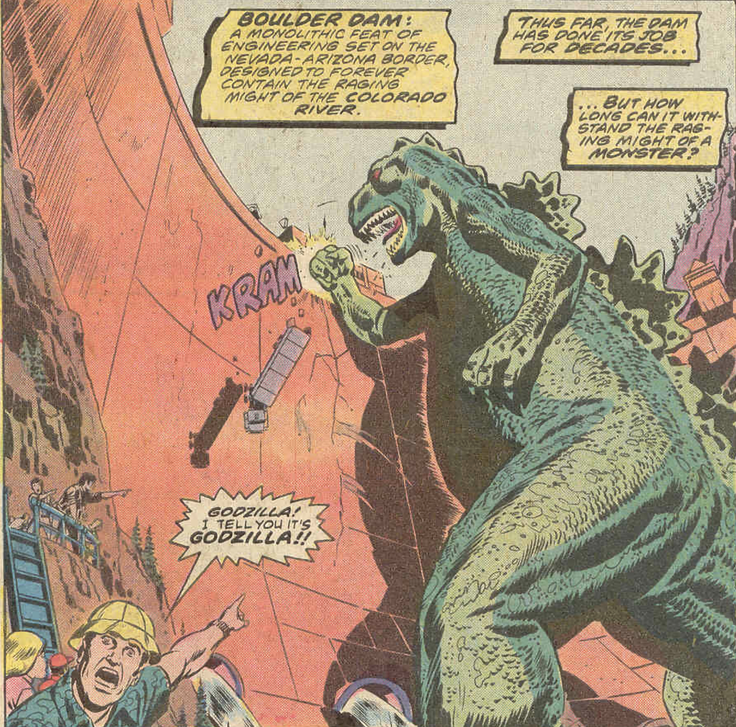 Godzilla by John Byrne