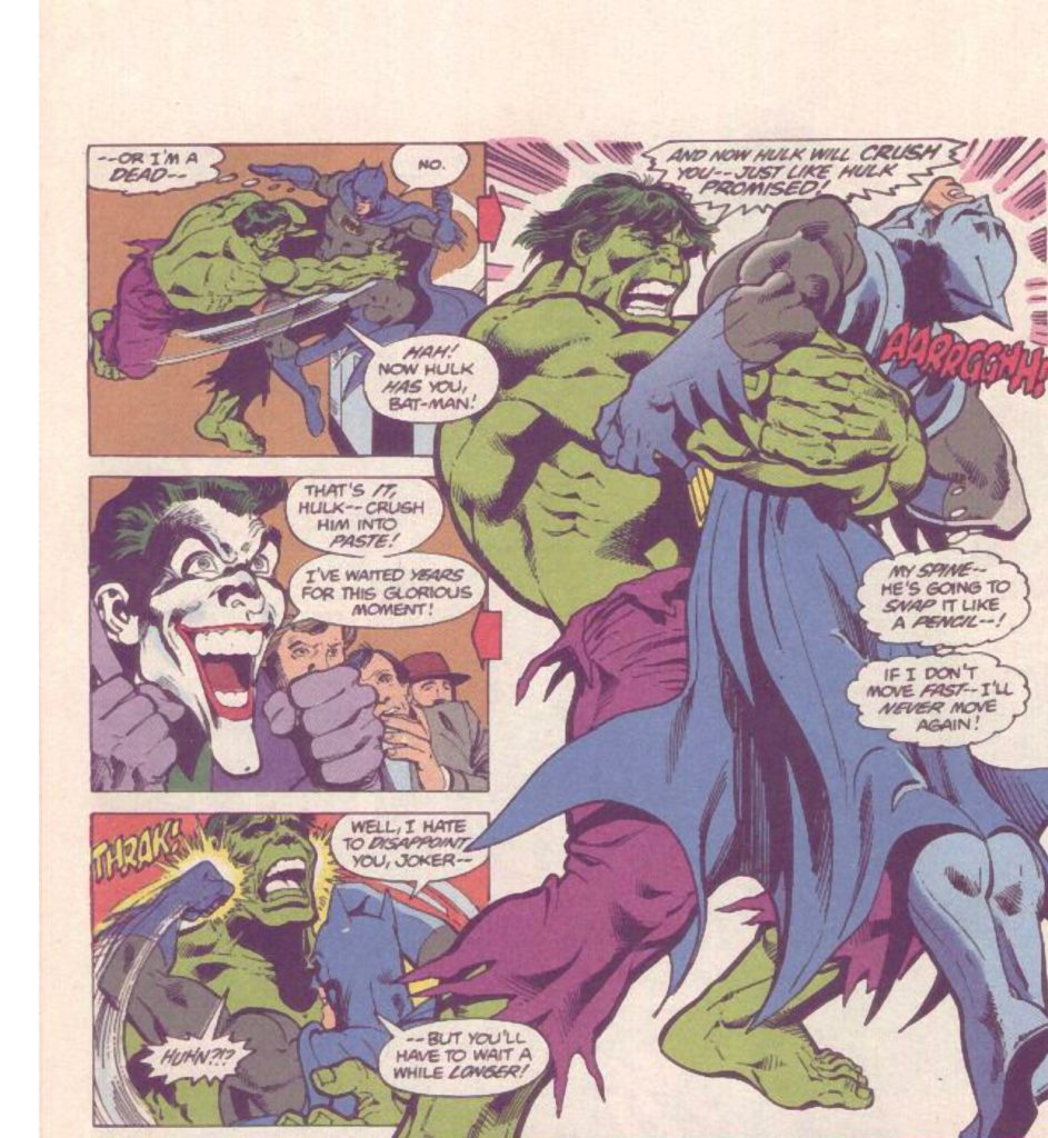 BATMAN VS INCREDIBLE HULK #1 (1981) - Earth's Mightiest Blog