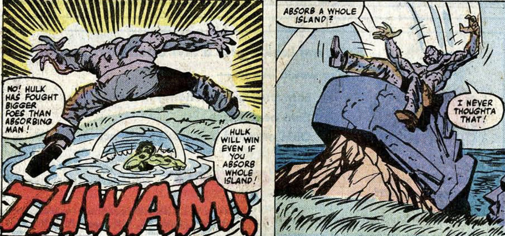 Incredible Hulk 261 1981 Absorbing Man Becomes An Island Earth S Mightiest Blog