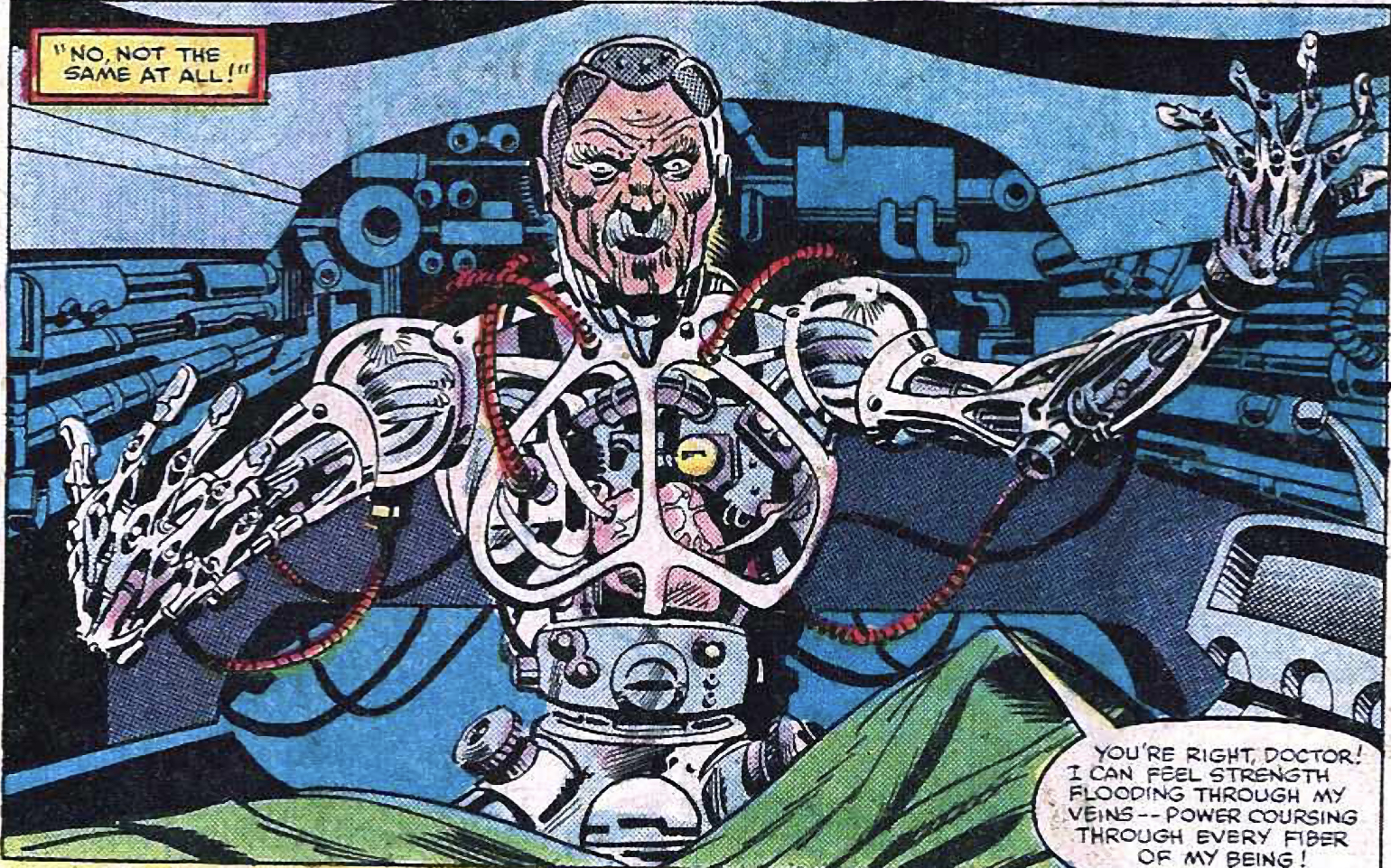 SPECTACULAR SPIDER-MAN #69-70 (1982): Silvermane's brain in robot body -  Earth's Mightiest Blog