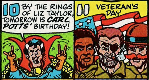 Veterans’ Day is the Day After Carl Potts’ Birthday!