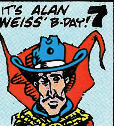 HAPPY BIRTHDAY ALAN WEISS