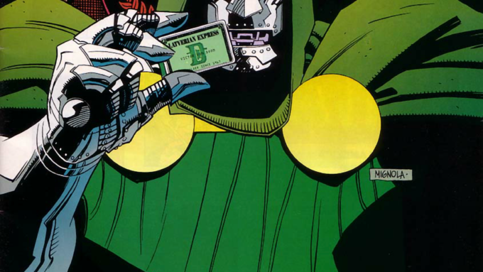 DOCTOR DOOM FOR AMERICAN EXPRESS (1990)
