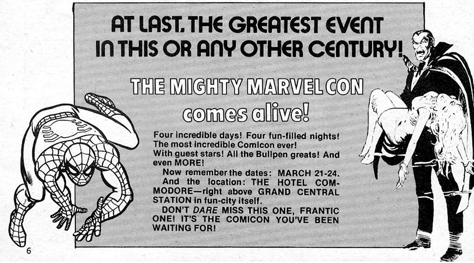 Marvel Comic Con 1975