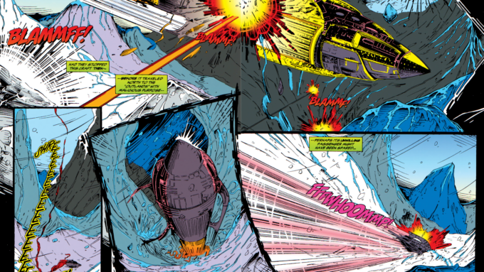X-MEN UNLIMITED #6 (1994): Lykos separated from Sauron
