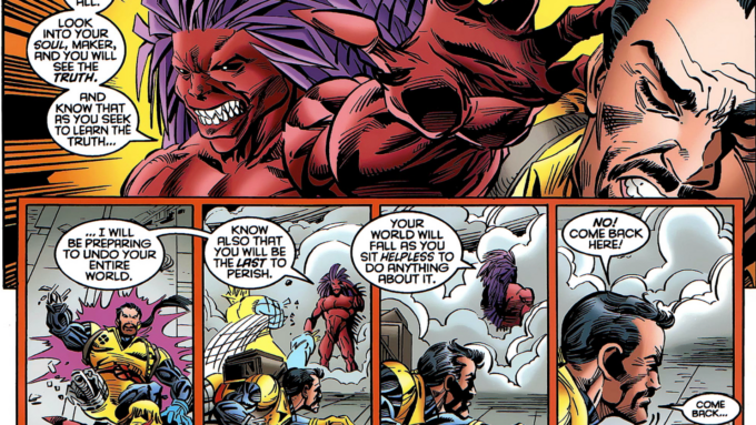 X-FACTOR #117-121 (1995-1996): Adversary returns