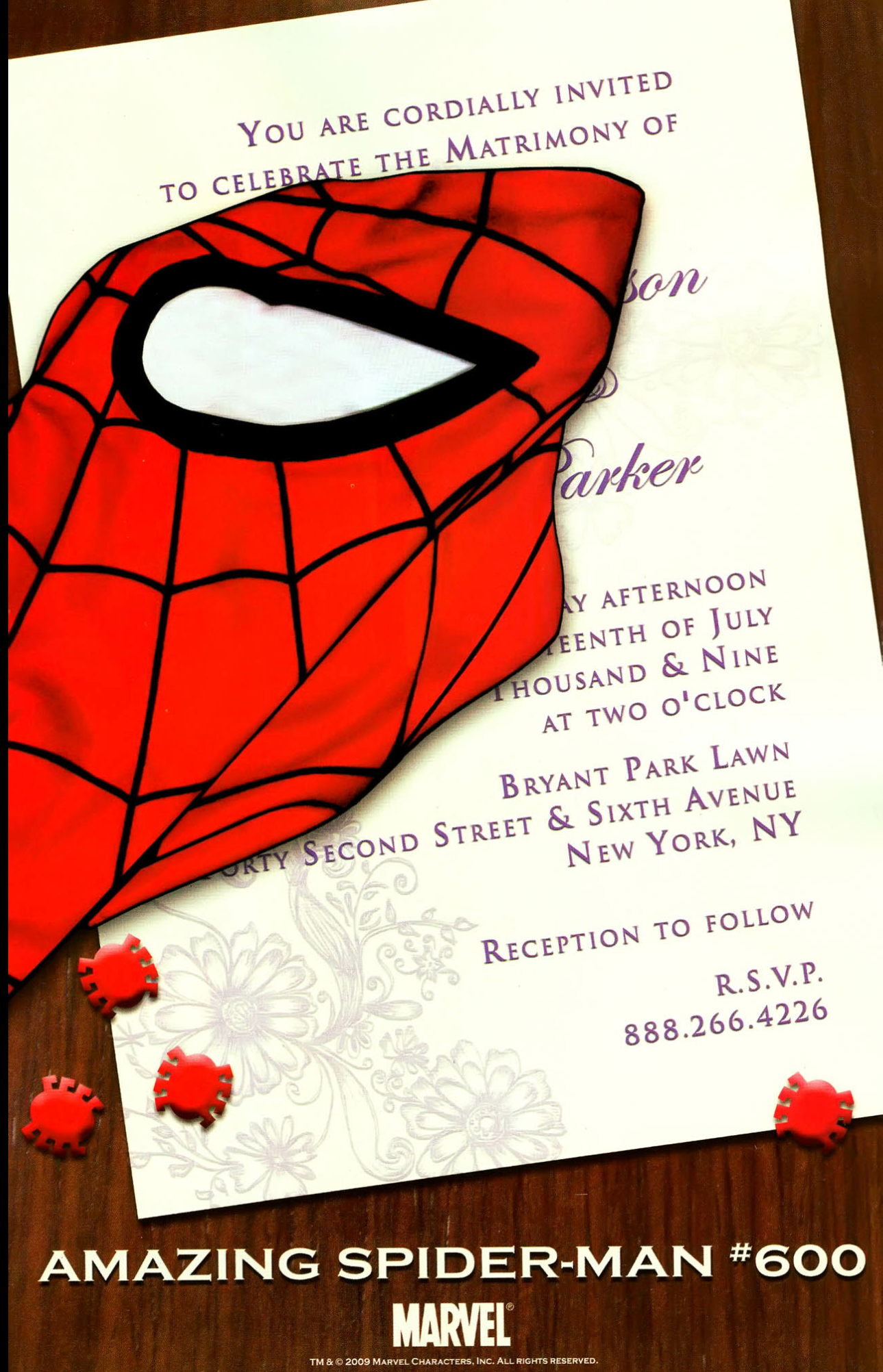 Amazing Spider-Man #600 House Ad (2009)