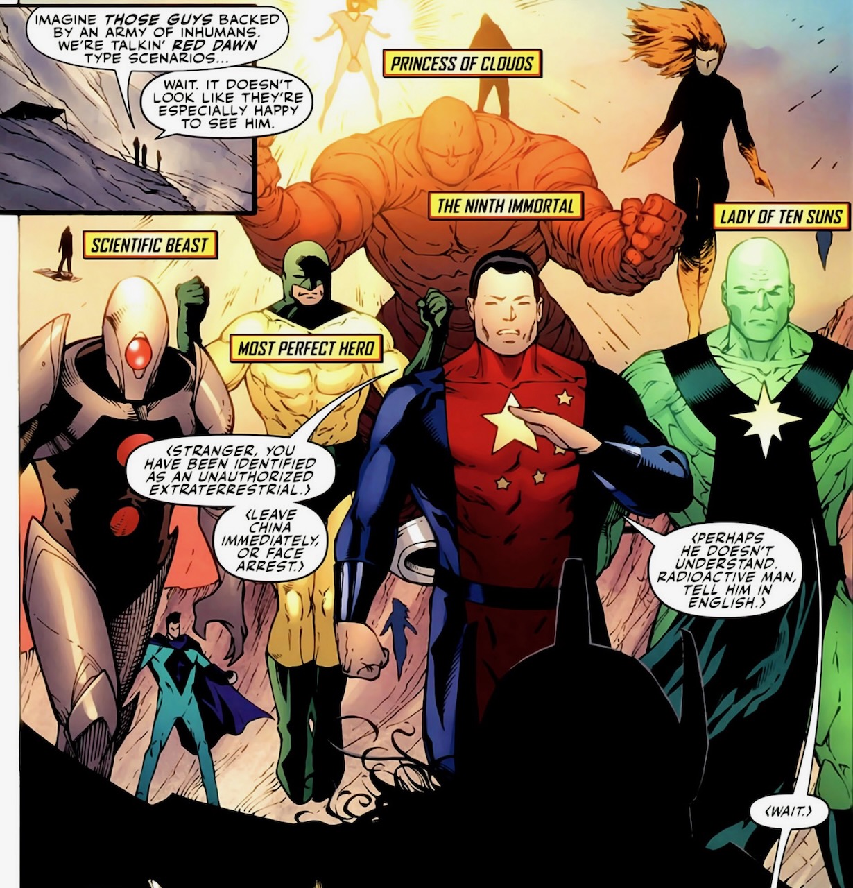 Mighty Avengers #27-31 (2009-2010): 1st Unspoken, People’s Defense Force of China