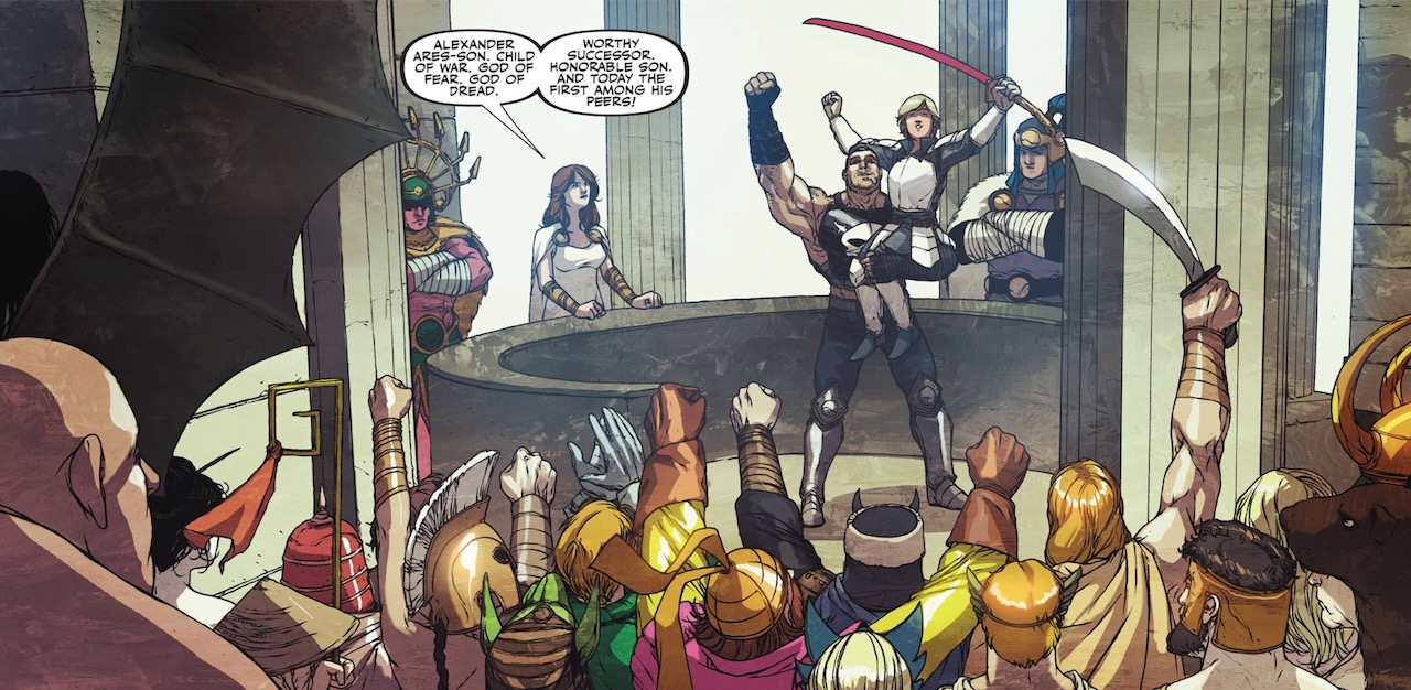 Secret Warrriors #7-10 (2009-2010): Alex becomes God of Fear