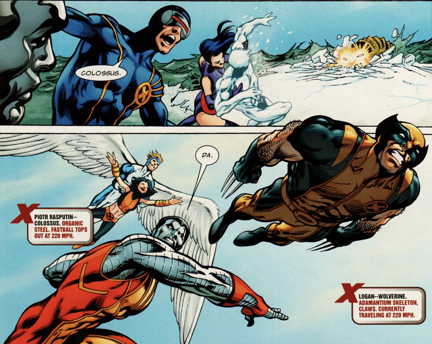 Dark Reign: The List – X-Men One Shot (2009): Marrina dies