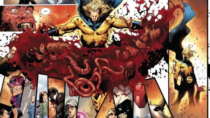 Siege #1-4 (2010): Loki, Sentry, Ares die; Dark Reign ends