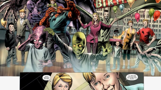 Fantastic Four #574 (2010): Franklin’s Birthday
