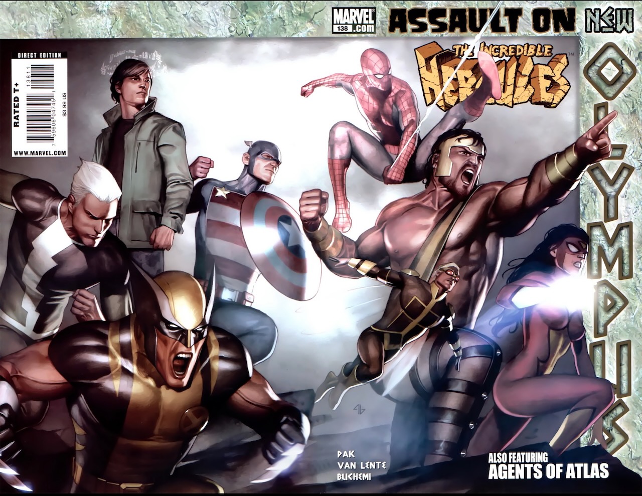 Assault on New Olympus One Shot and Incredible Hercules #138-141 (2010): Series ends, Hercules, Hera and Zeus “die”