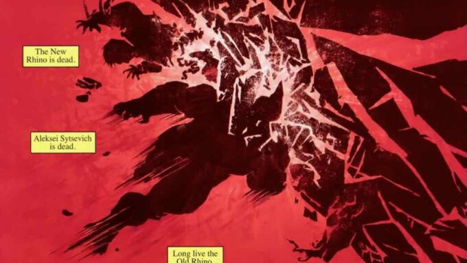 Amazing Spider-Man #625 (2010): Rhino 2 dies